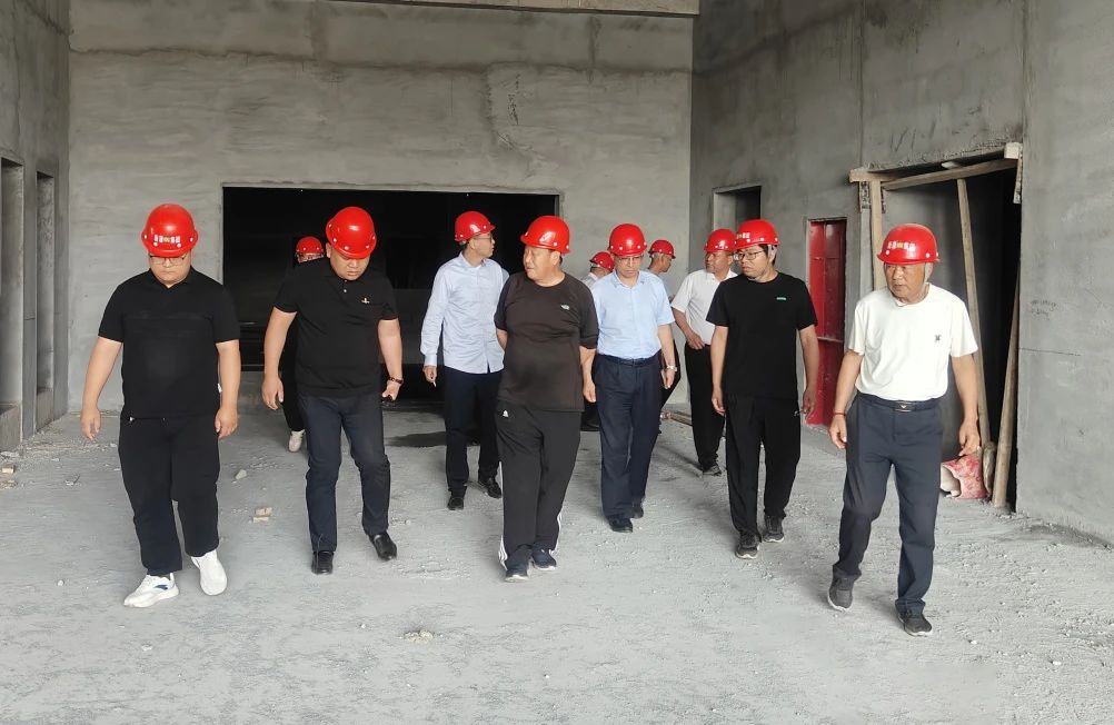 新蒲建設集團董事局主席率集團考察團赴新鄉骨科醫院項目開展專項調研指導